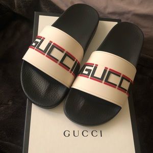 Gucci Off-White Pursuit Sport Slides